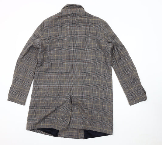 Womens UK Size 12 Zara Multicoloured Overcoat