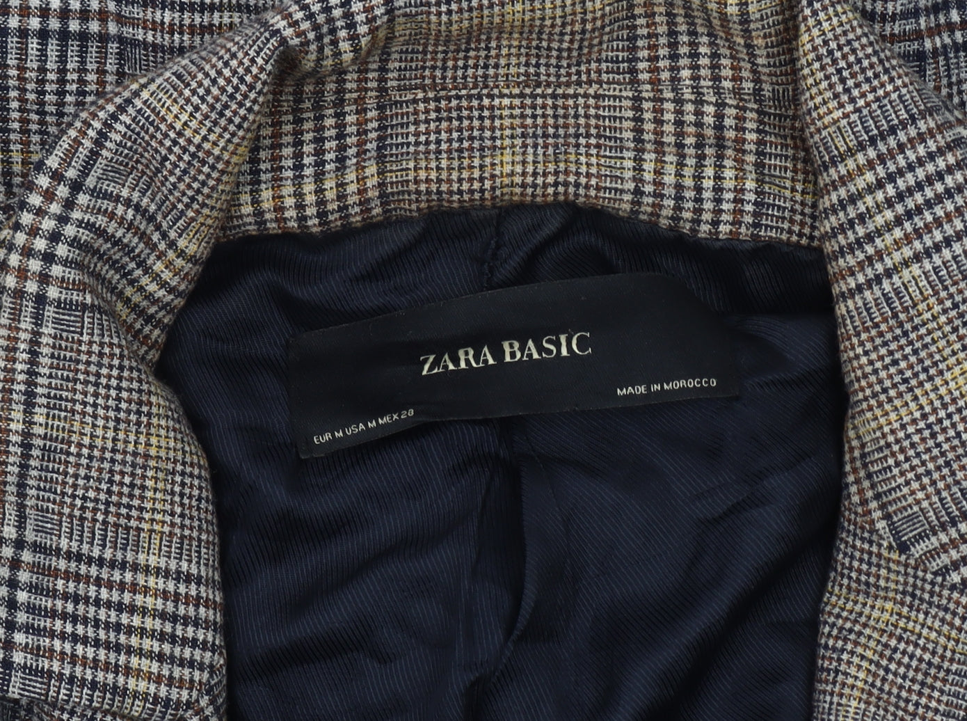 Womens UK Size 12 Zara Multicoloured Overcoat