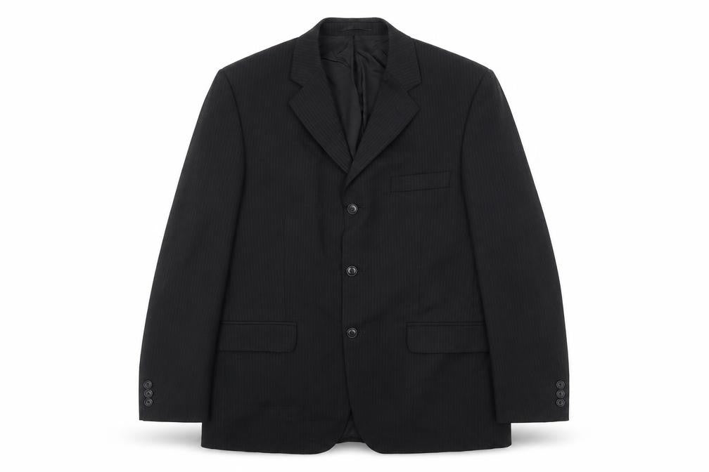 Mens UK Size 40 Burton Regular Black Suit Jacket