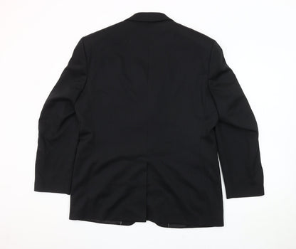 Mens UK Size 40 Burton Regular Black Suit Jacket