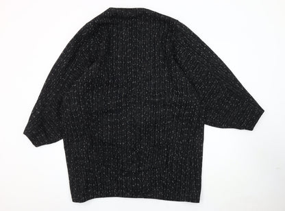 Womens UK Size 12 Topshop Black Basic Jacket