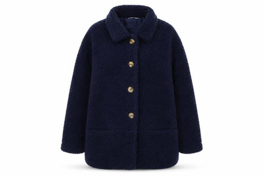 Womens UK Size 10 Damart Blue Basic Jacket