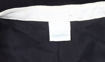 Camaieu Women's Black 3/4 Sleeve Blazer, Size 10