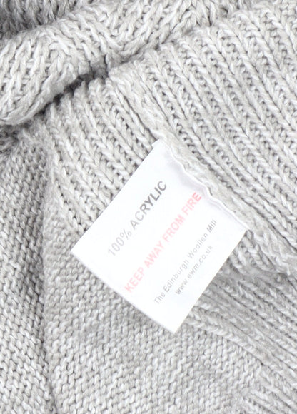 Womens UK Size M ISLE Grey Pullover Jumper