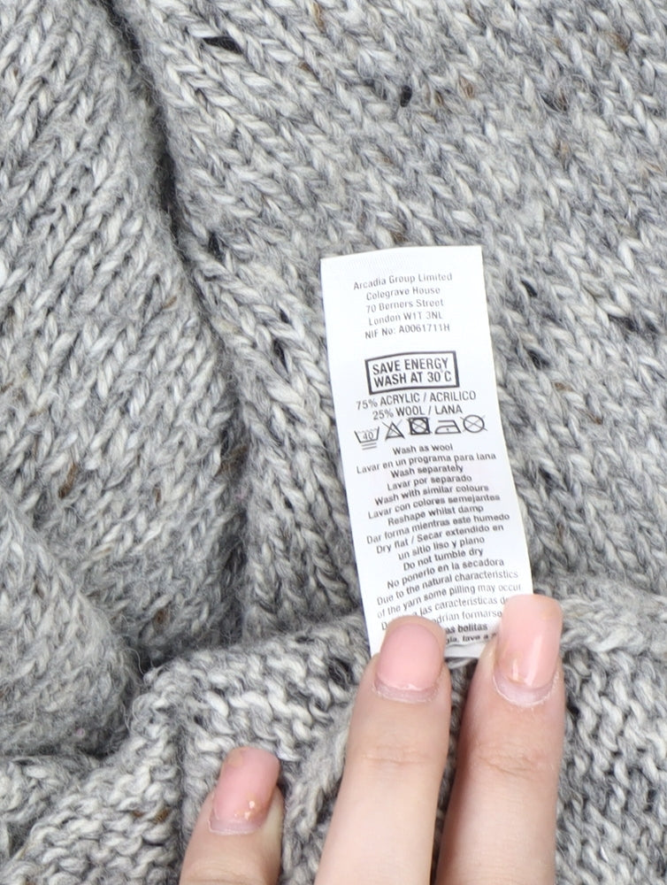 UK Size M Wallis Grey Basic Jacket