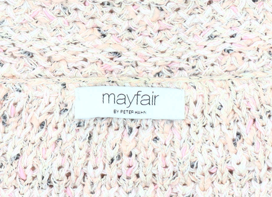 Mayfair Women's Multicoloured Chunky-Knit Pullover, Size 20