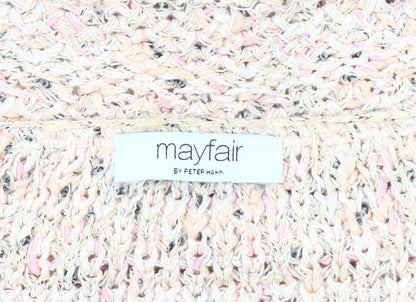 Mayfair Women's Multicoloured Chunky-Knit Pullover, Size 20