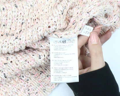 Mayfair Women's Multicoloured Chunky-Knit Pullover, Size 20