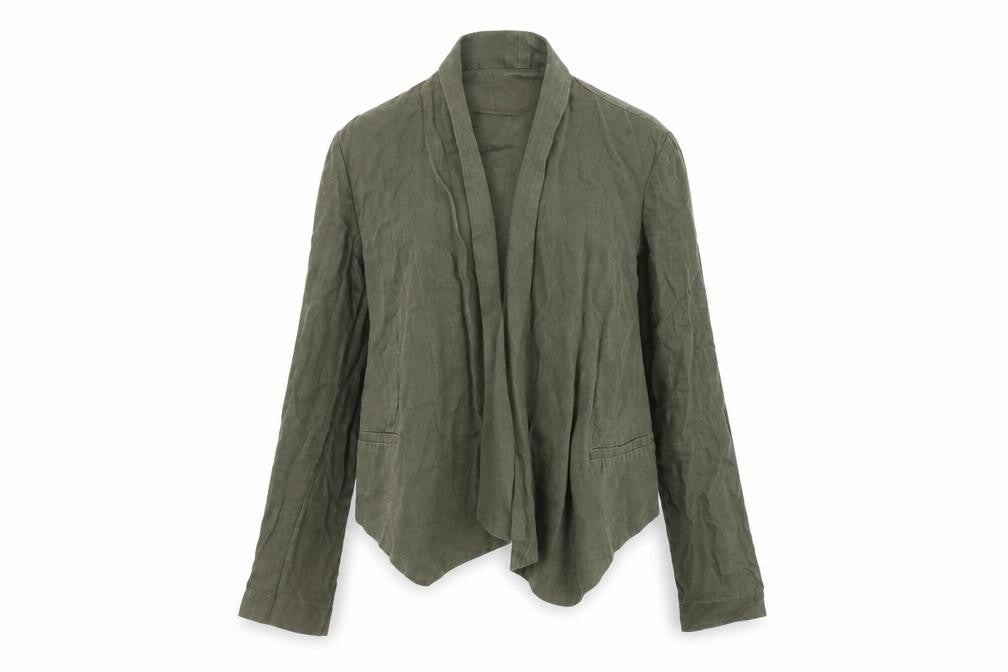 Womens UK Size S Mango Regular Green Blazer