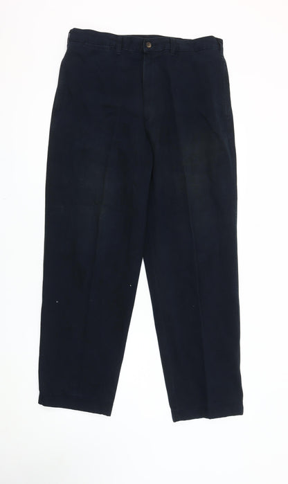 Mens UK Size 34 in BHS  Chino Blue Trousers