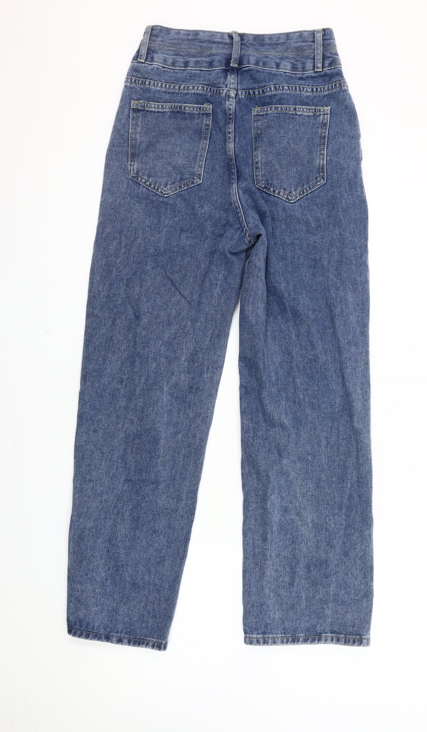 TWELVESQUARE Women's Blue Straight Jeans Size M