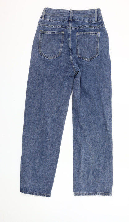 TWELVESQUARE Women's Blue Straight Jeans Size M