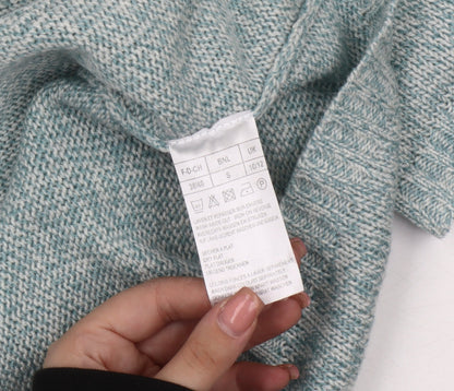 Damart Women's Green Cardigan, Size 10/12, Lightweight Knit