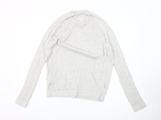 Hollister Men's Grey L Pullover Jumper Crew Neck