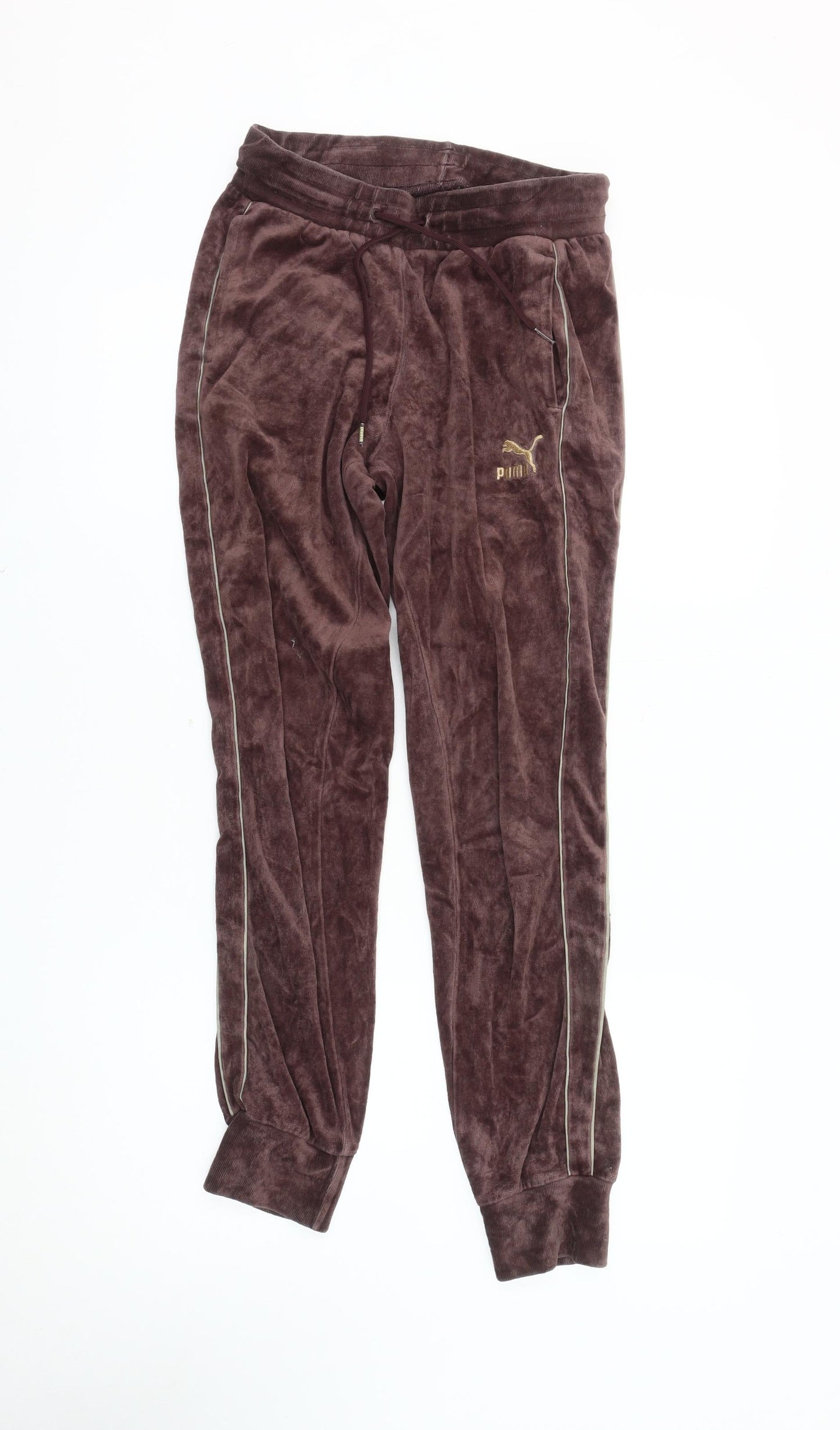 Puma Women's Brown Joggers XS Activewear Trousers