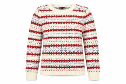 Gap Girls Multicoloured Fair Isle Pullover Jumper, Size 12