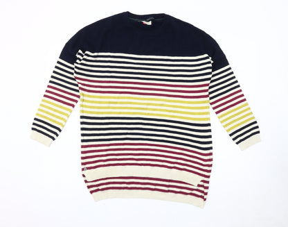 Womens UK Size 8 Brakeburn Multicoloured Pullover Jumper