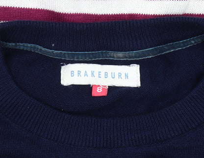 Womens UK Size 8 Brakeburn Multicoloured Pullover Jumper