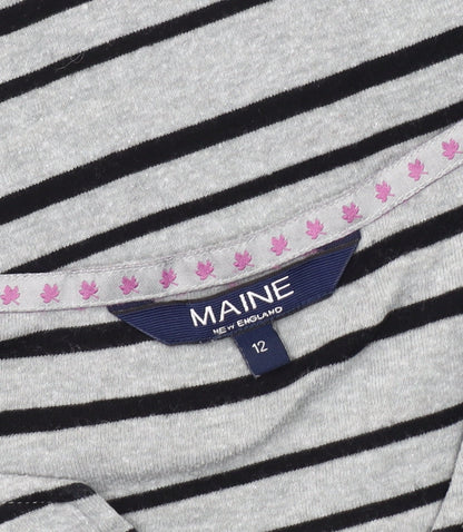 Maine New England Women's 3/4 Sleeve Striped Top 12