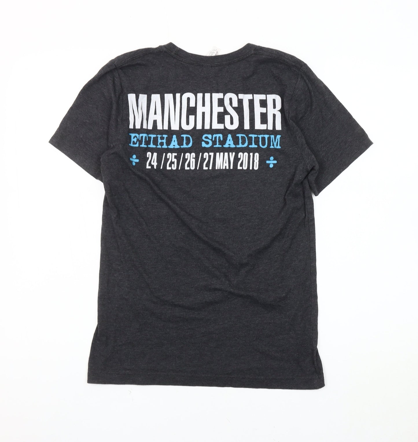 Mens UK Size S Bella + Canvas Black  T-Shirt