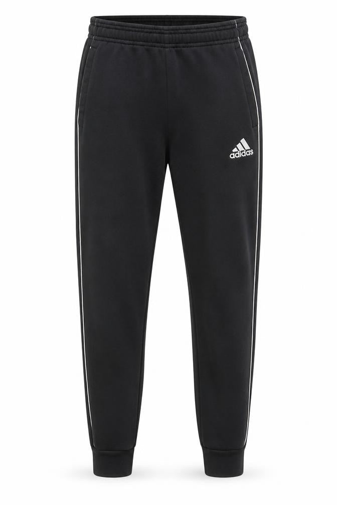 Front view of Adidas Men’s Black Joggers S Gym Training Trousers