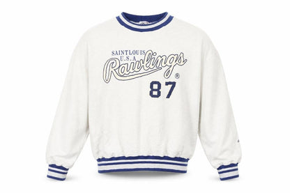 Rawlings Men's White Graphic Sweatshirt L