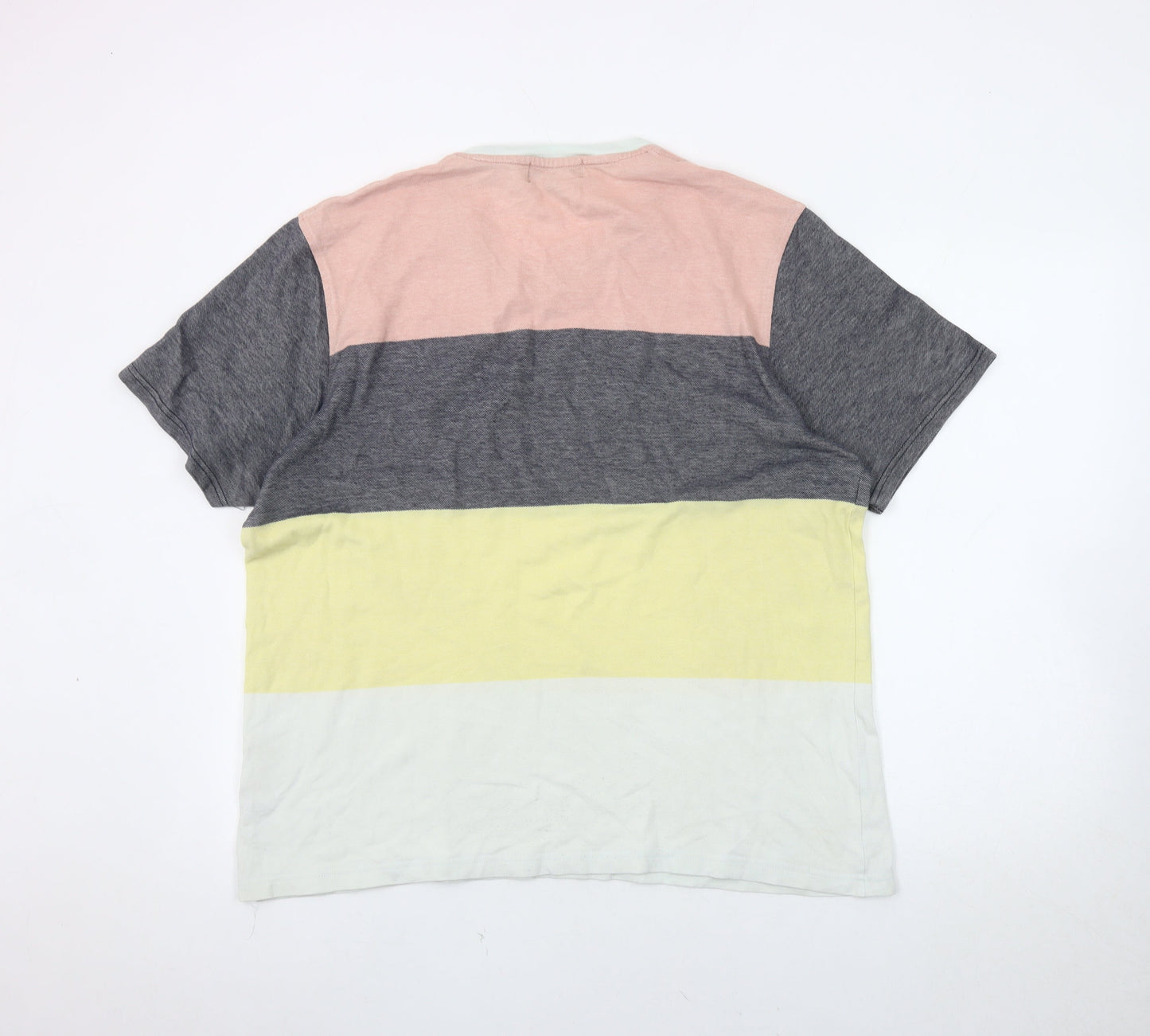 Lyle & Scott Men's Multicoloured 2XL Colourblock T-Shirt