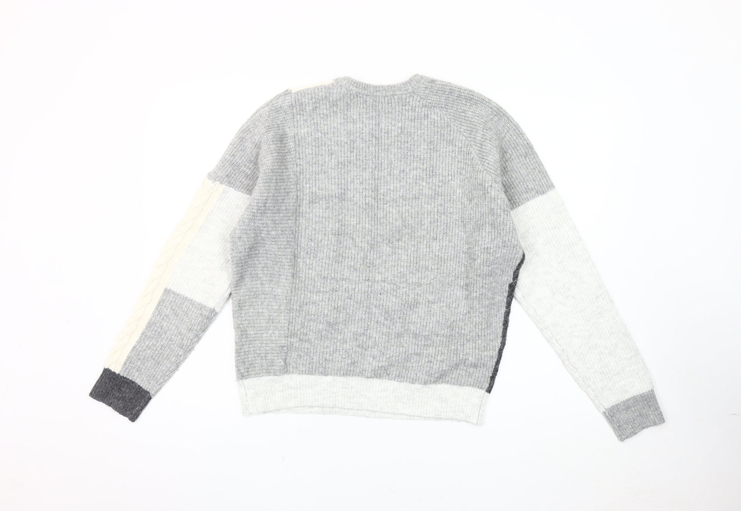 Womens UK Size 12 Principles Grey Pullover Jumper