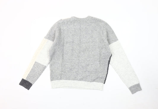 Womens UK Size 12 Principles Grey Pullover Jumper