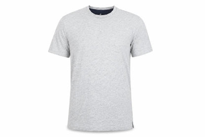 Brookfield Men's Grey Cotton Crew Neck T-Shirt M