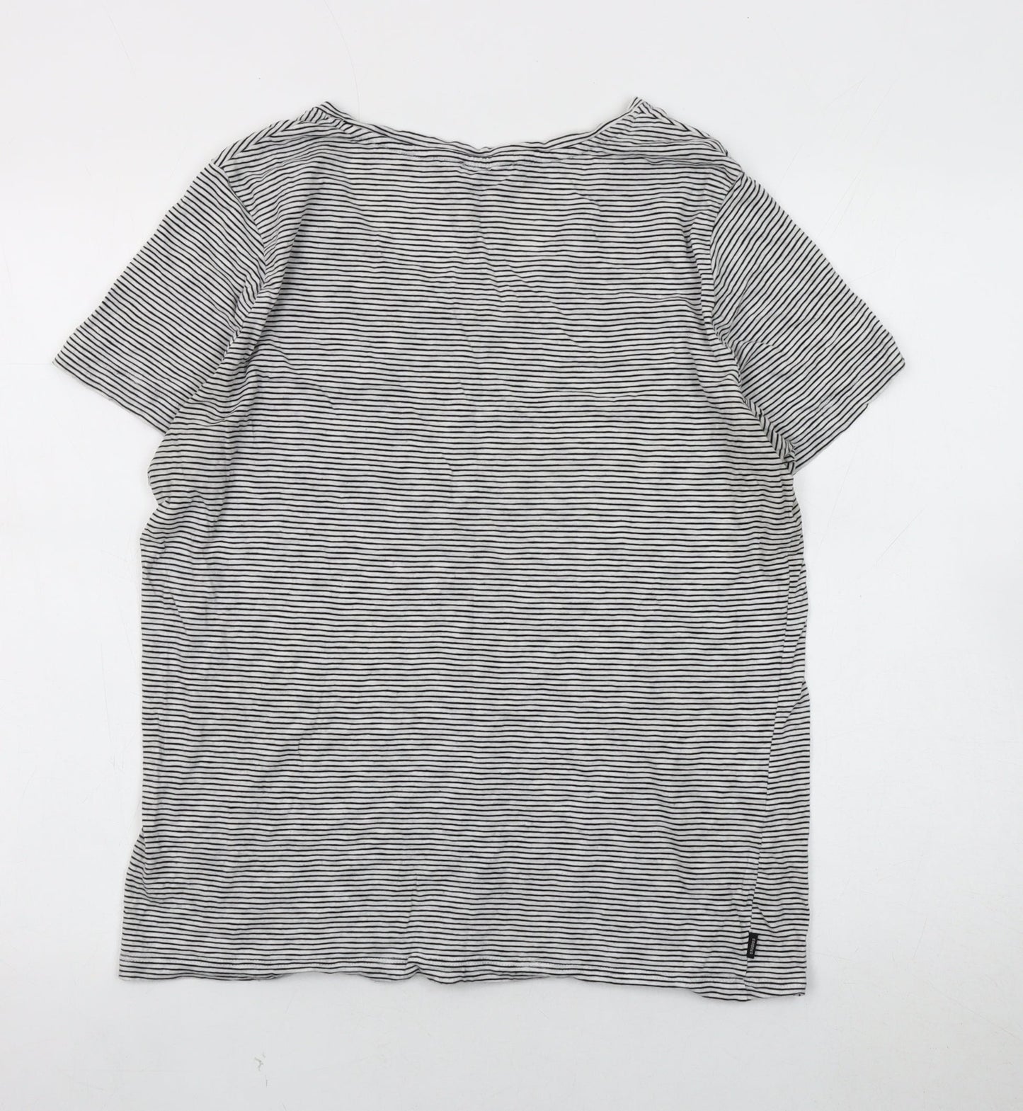 Womens UK Size 16 Superdry Black Basic T-Shirt