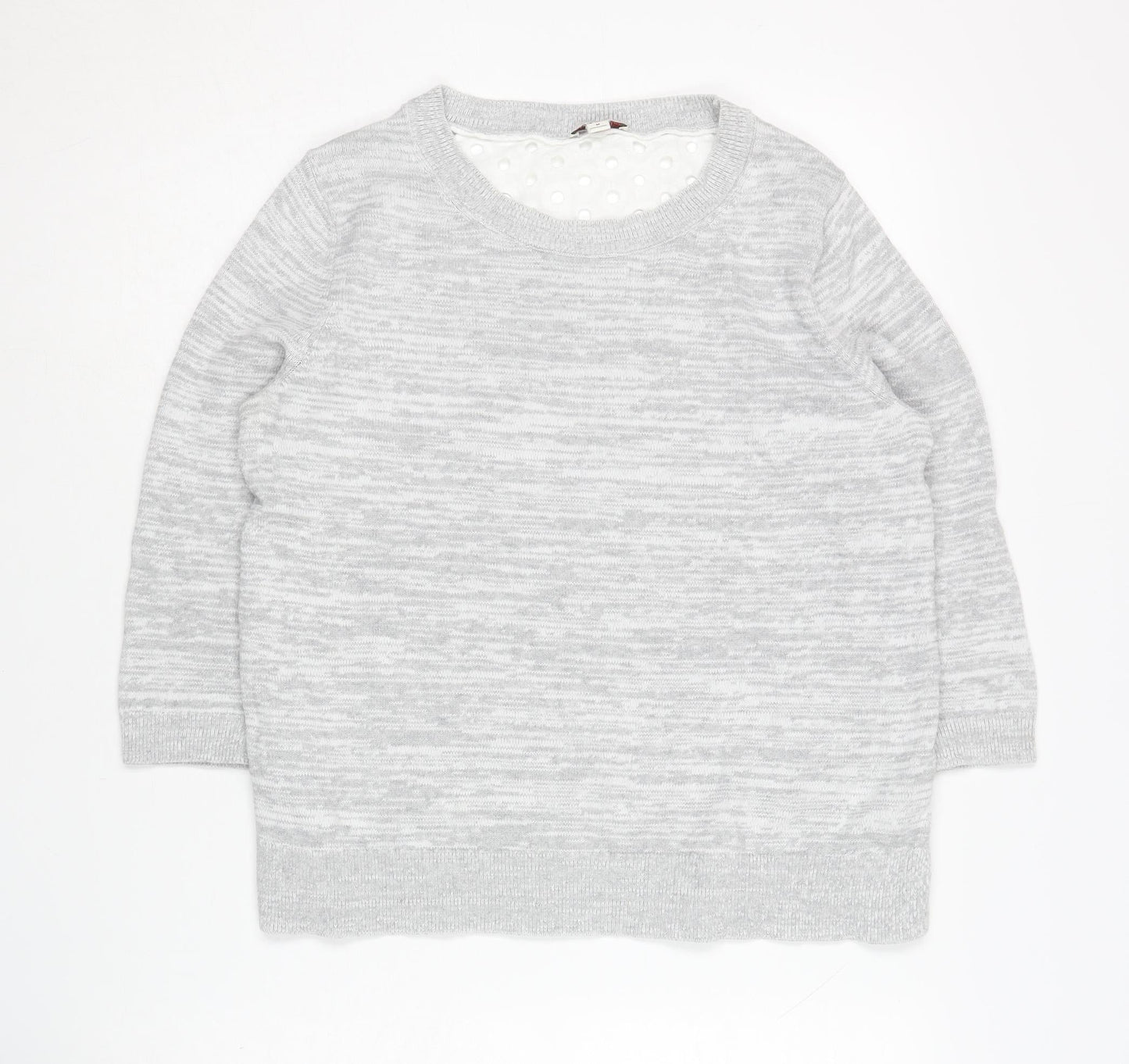 Gap Women's Grey Crew Neck Pullover Jumper M