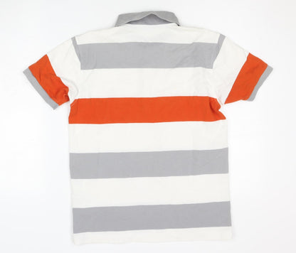 Uniqlo Men's XS Multicoloured Striped Polo