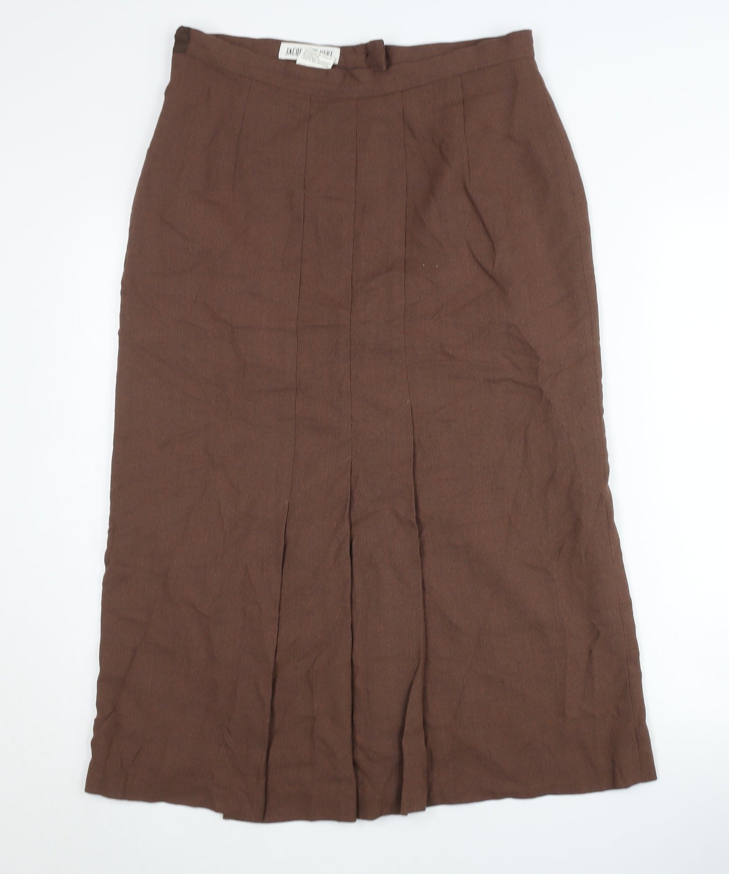 Jacques Vert Women's Brown Pencil Skirt Size 14