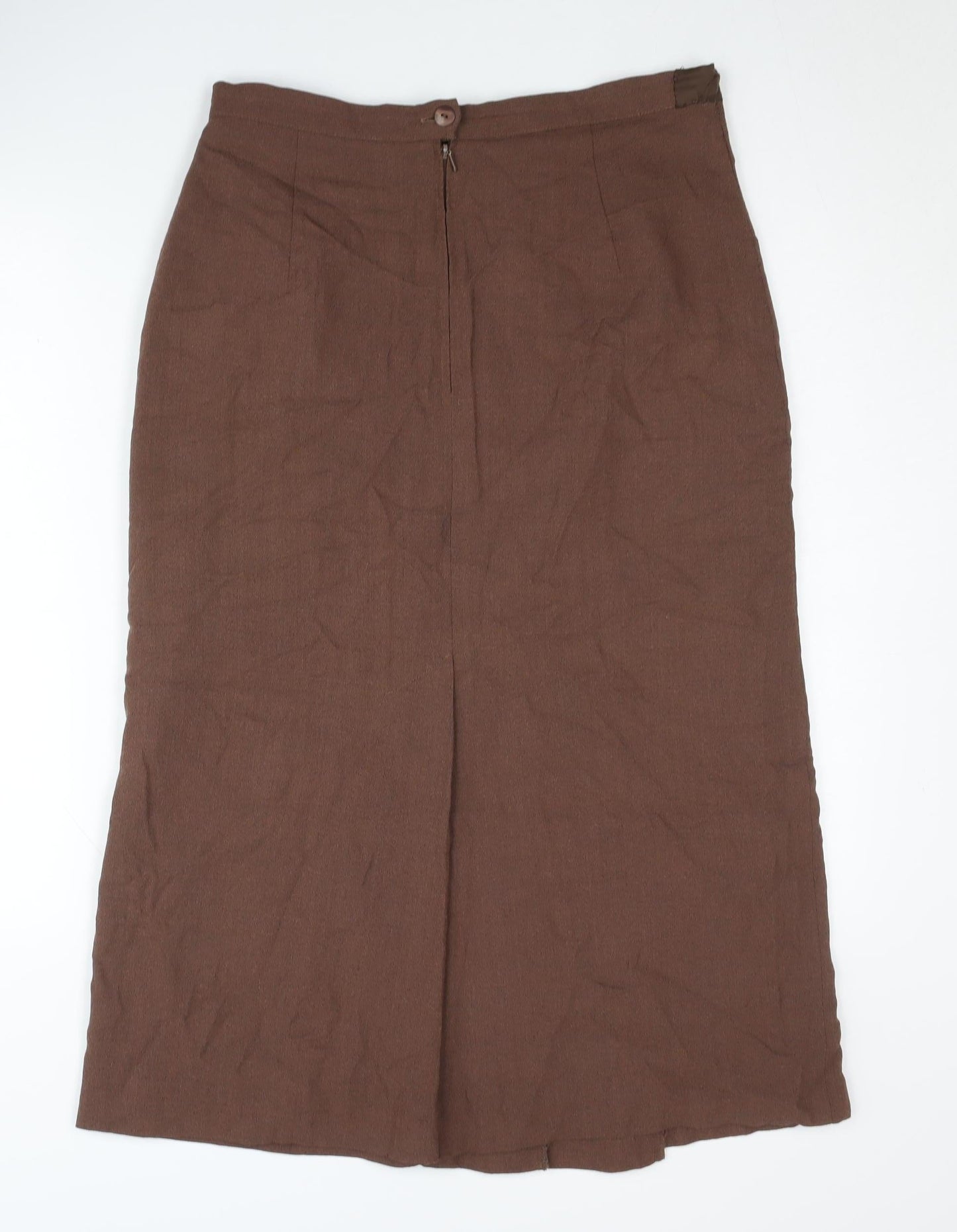 Jacques Vert Women's Brown Pencil Skirt Size 14