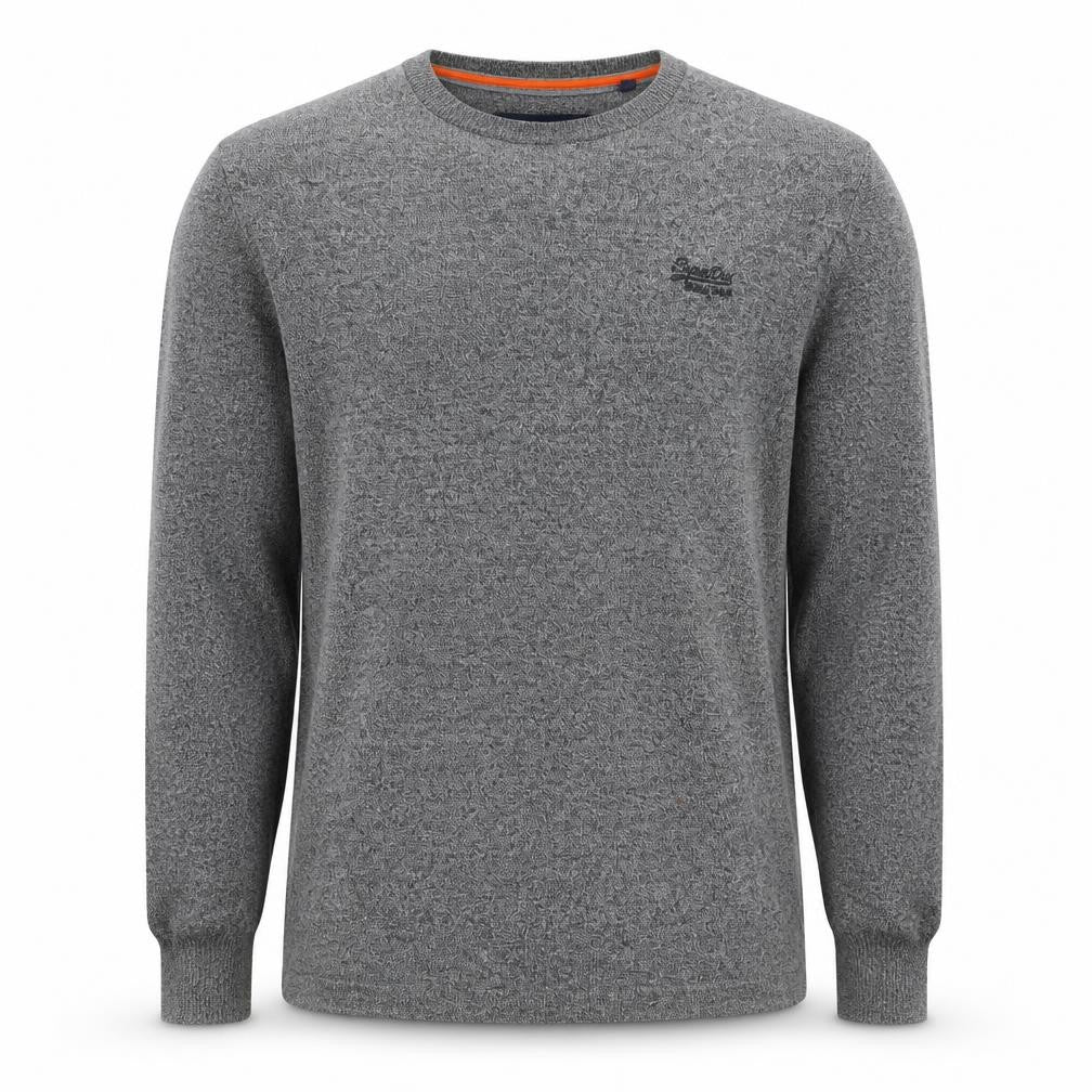 Mens UK Size L Superdry Grey Pullover Jumper
