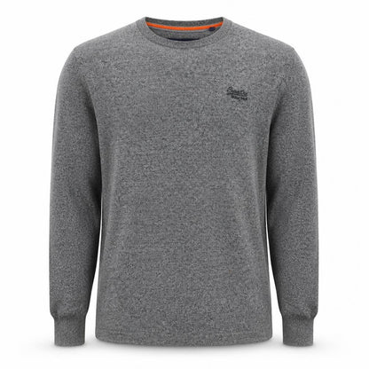 Mens UK Size L Superdry Grey Pullover Jumper