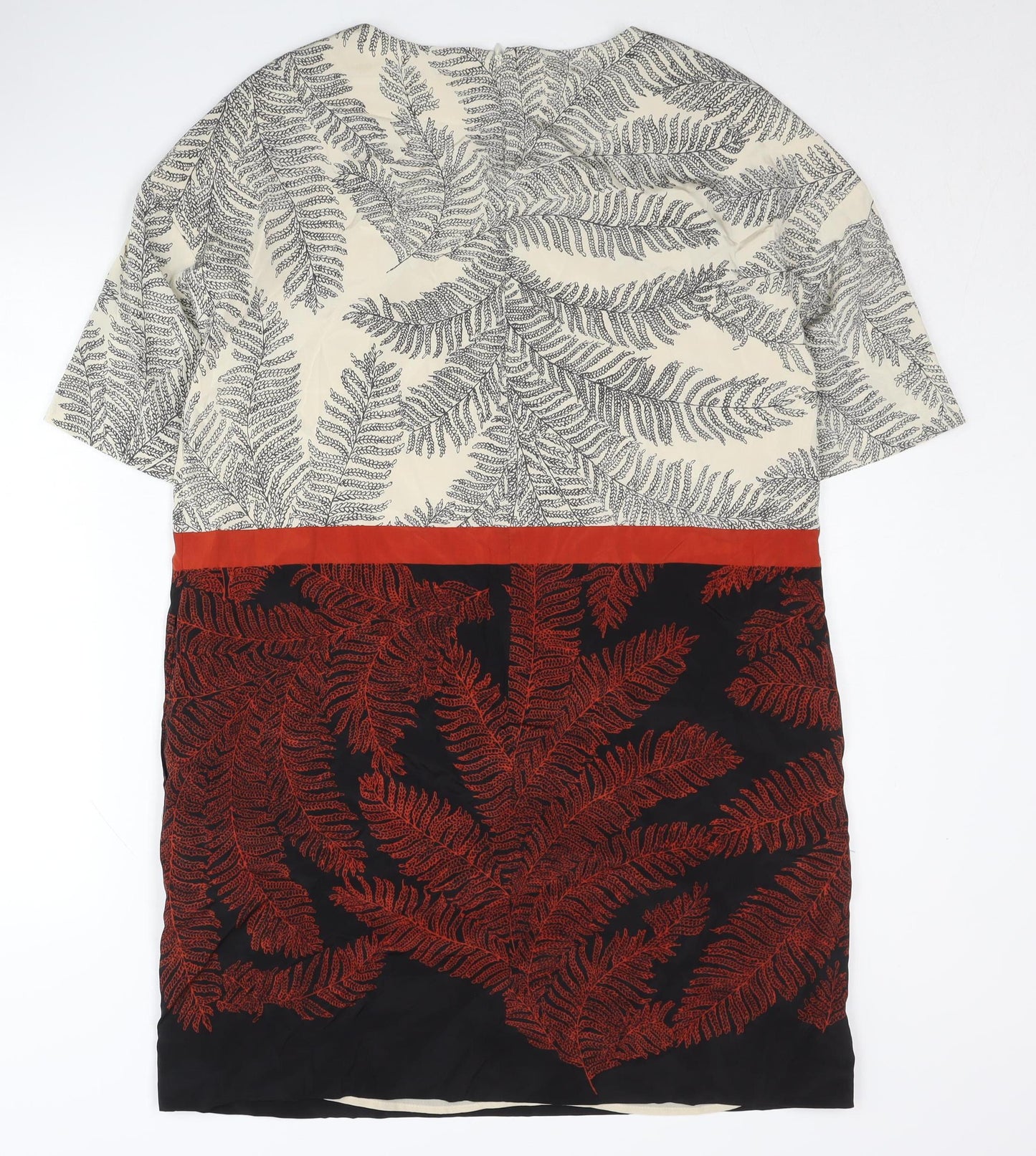 Hobbs Women's Multicoloured Floral Silk Dress, Size 14