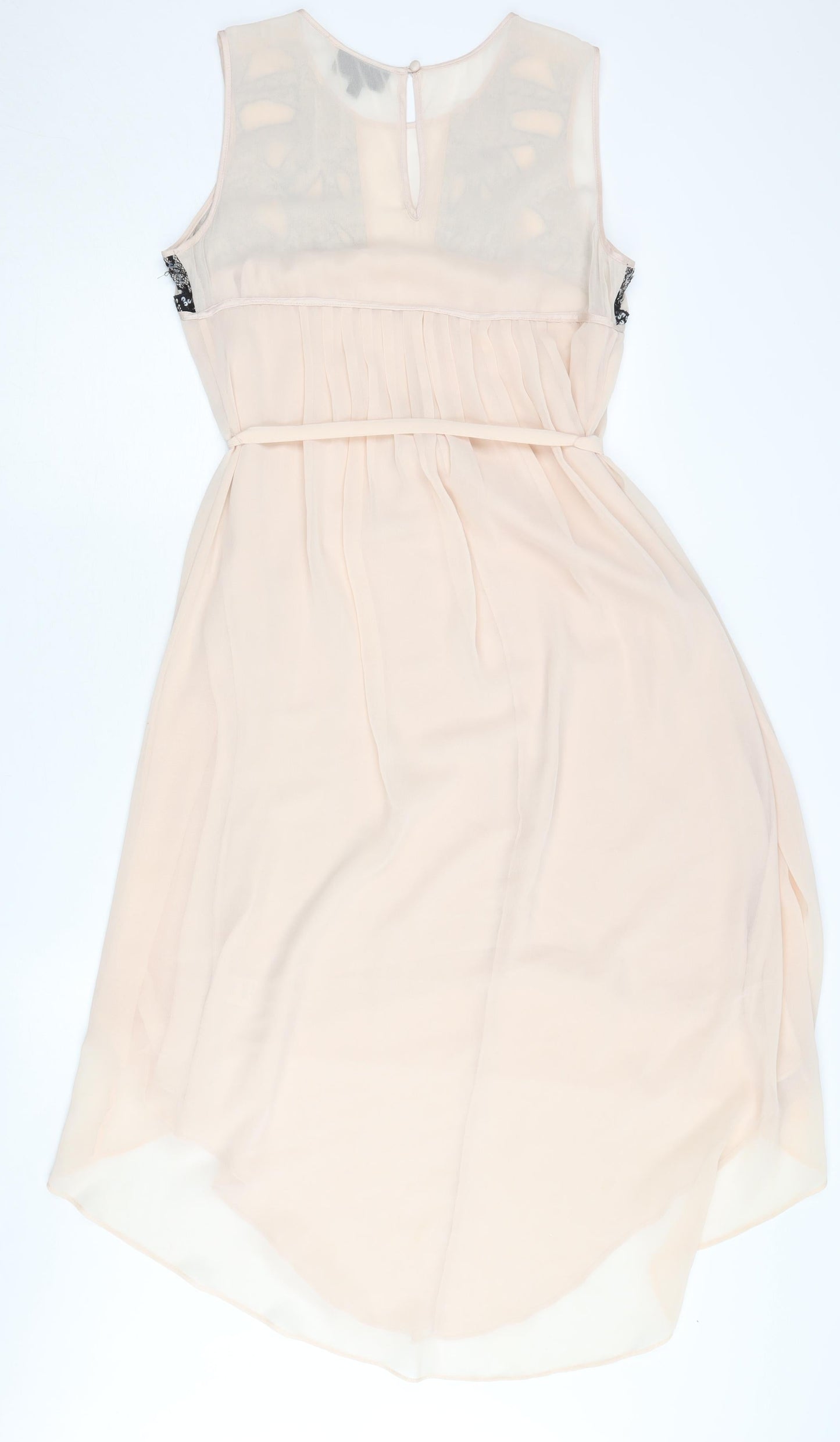 Spotlight by Warehouse Women’s Beige A-Line Dress, Size 12
