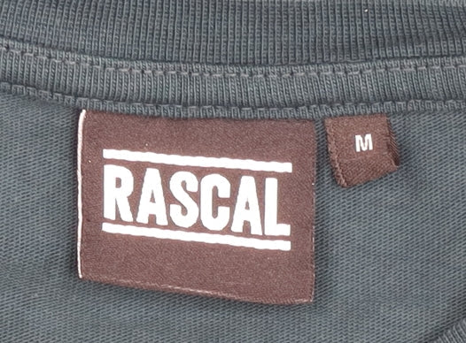 Rascal Men's Black Medium Crew Neck T-Shirt