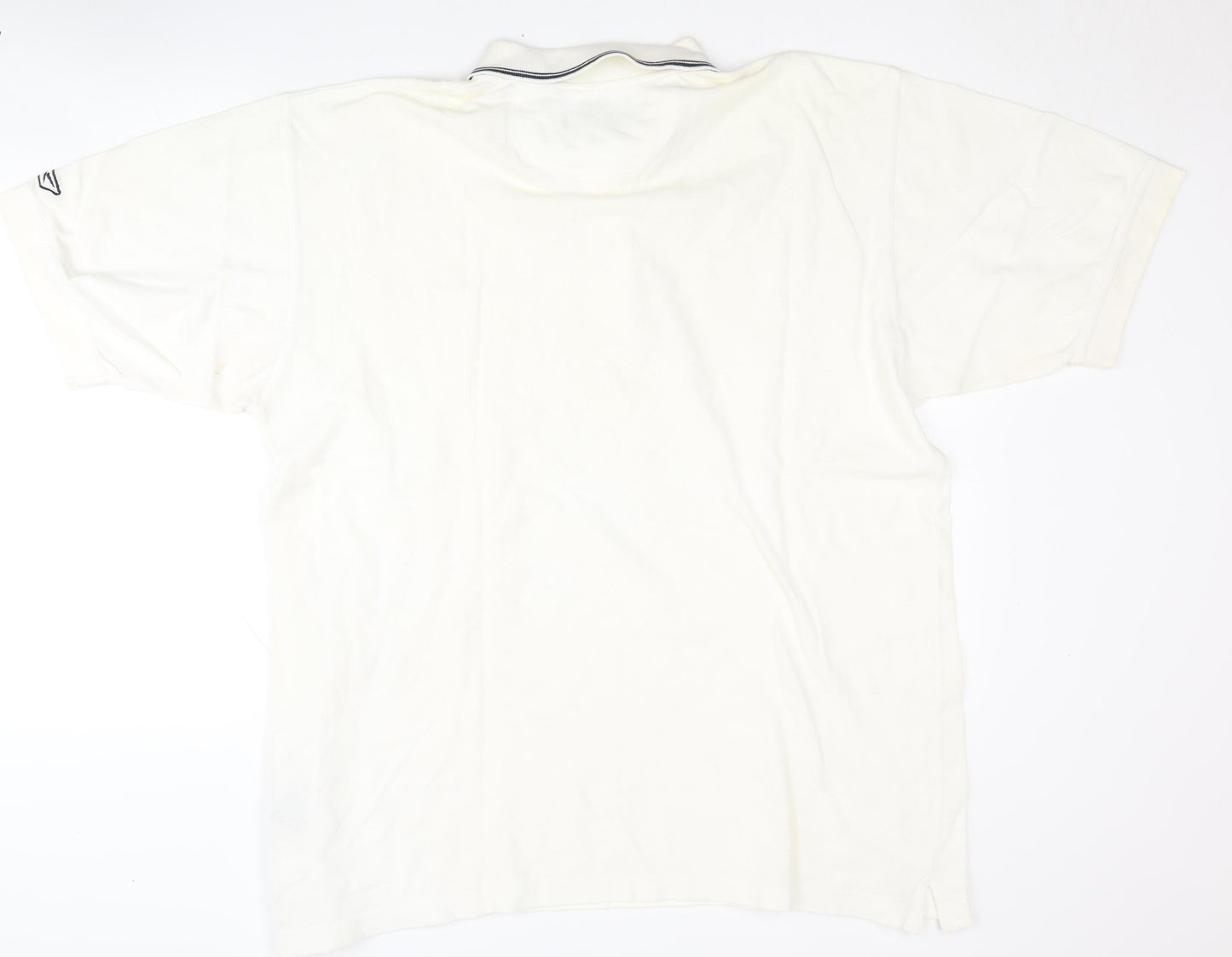 Reebok Golf Men's White Polo Shirt, Medium, Cotton