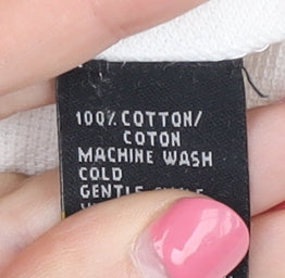 Reebok Golf Men's White Polo Shirt, Medium, Cotton