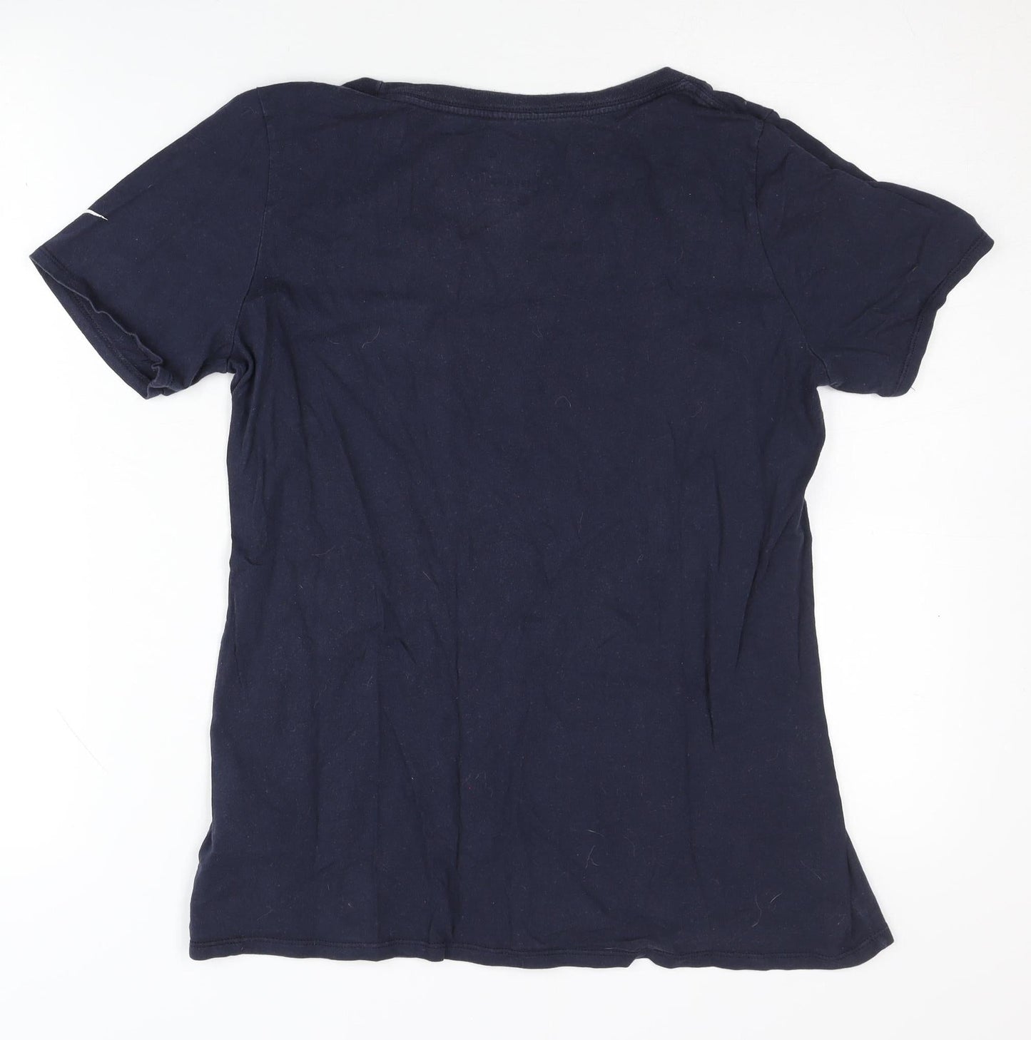 Womens UK Size L Nike Blue  T-Shirt