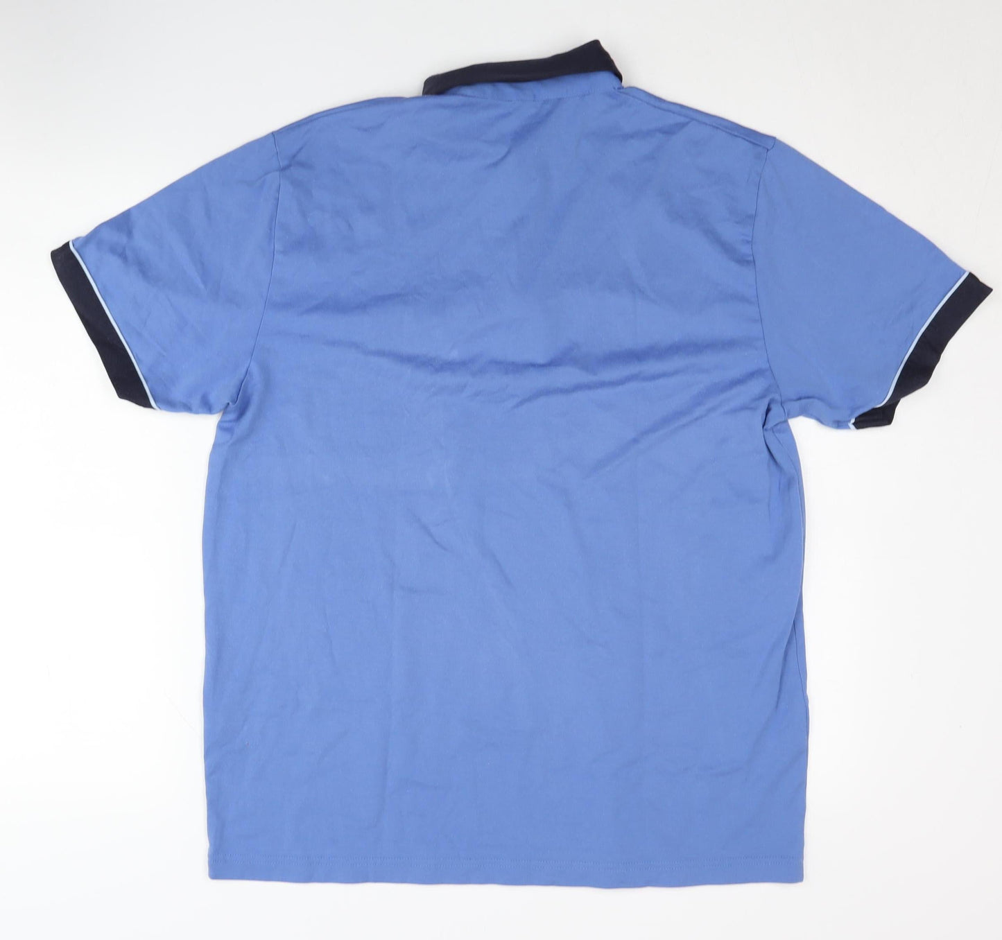 Gabicci Men's Blue Polo Shirt - Size L, Casual Wear