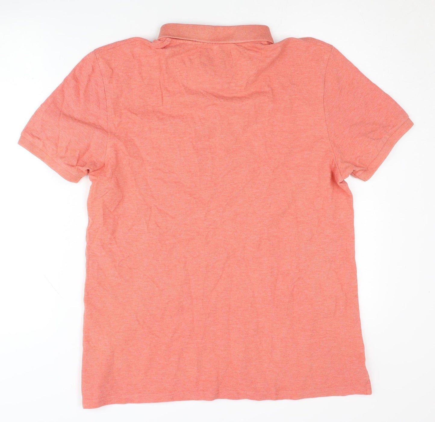 Lyle & Scott Men's Pink Polo Shirt in L, Short Sleeve