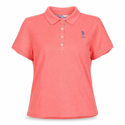 Womens UK Size 2XL U.S. Polo Assn. Pink  Polo
