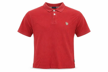 Paul Smith Red Men's Polo Shirt, Small, Collared Casual