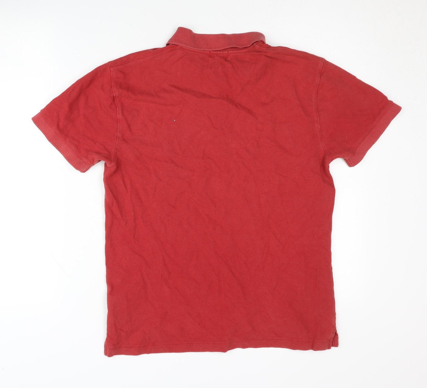 Paul Smith Red Men's Polo Shirt, Small, Collared Casual