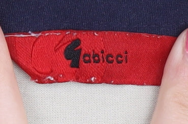 Gabicci Men's Beige Polo Shirt L Cotton Blend