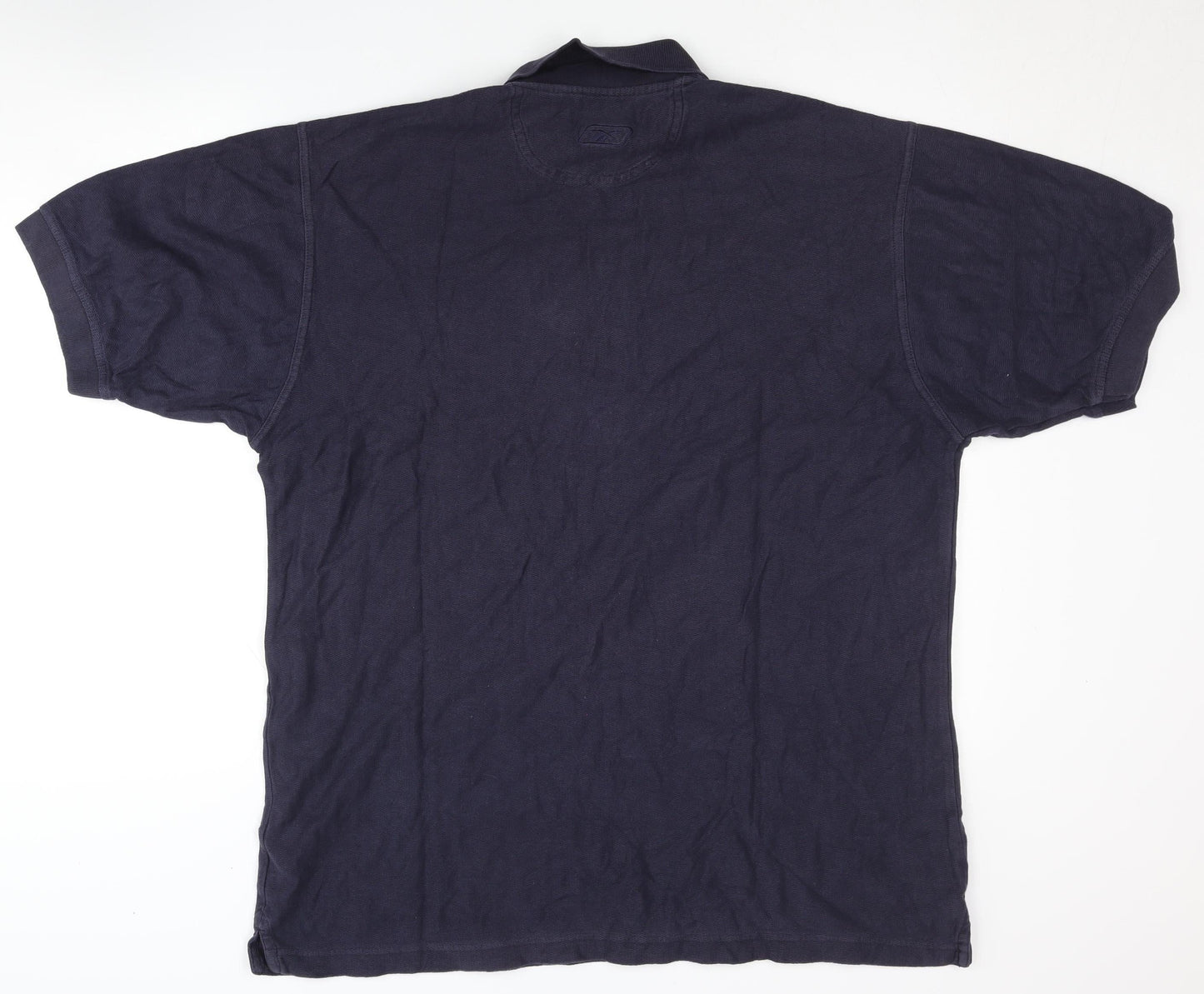 Reebok Mens Blue Polo Shirt Size M Golf Casual